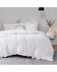 سرویس لحاف روتختی یک نفره 6 تکه عرض 120 سفید ای اس اف ASF مدل MICRO LADY