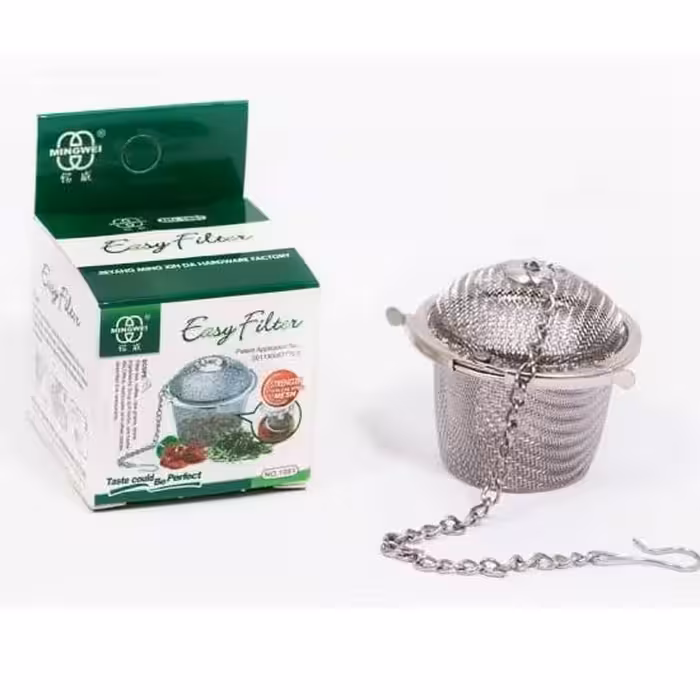 صافی چای و دمنوش داخل قوری زنجیر دار سایز متوسط