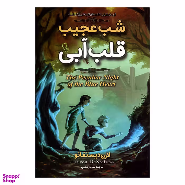 کتاب شب عجیب قلب آبی اثر لارن دی استفانو نشر آزرمیدخت