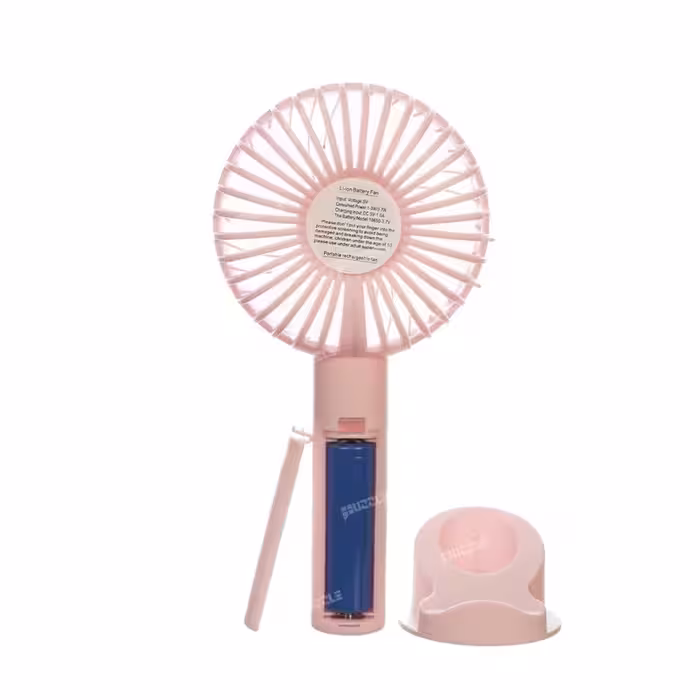 پنکه سه زمانه شارژی ( پنکه دستی همراه و رو میزی )