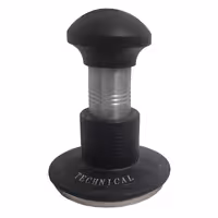 تمپر قهوه مدل فنری 58 مشکی - کیفیت عالی