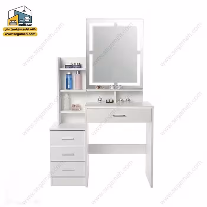 میز آرایش لامپ دار DMP206