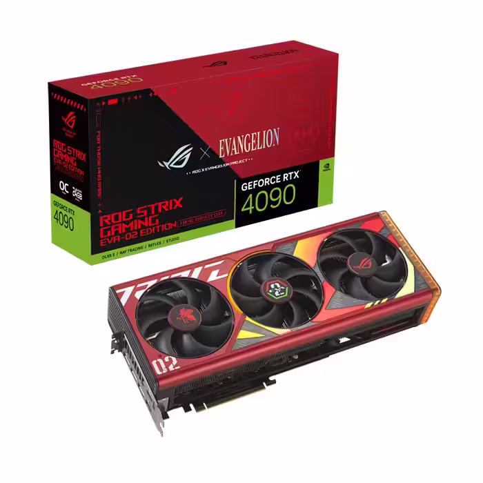 کارت گرافیک ایسوس ROG Strix GeForce RTX 4090 OC EVA-02 Edition 24GB