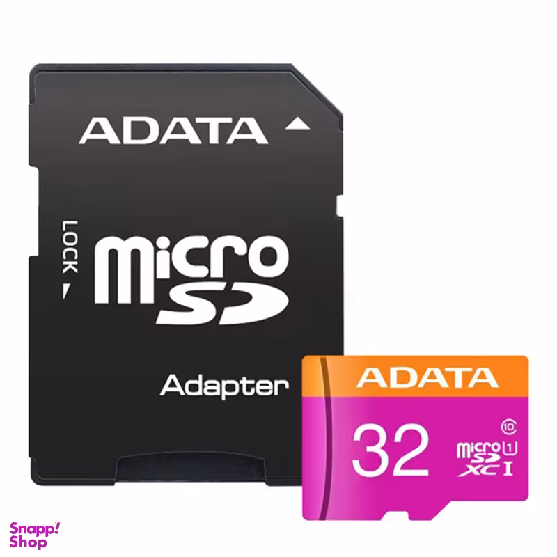 کارت حافظه‌ ای دیتا مدل PremierA ظرفیت 32 گیگابایت به همراه آداپتور SD