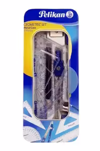 ست پرگار مهندسی جعبه فلزی 9 قطعه 403346