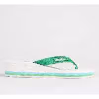 دمپایی سفید زنانه سبز ساحل BNI Benetton