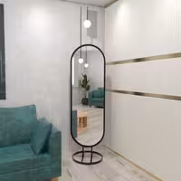 آینه قاب دار مدل نورا