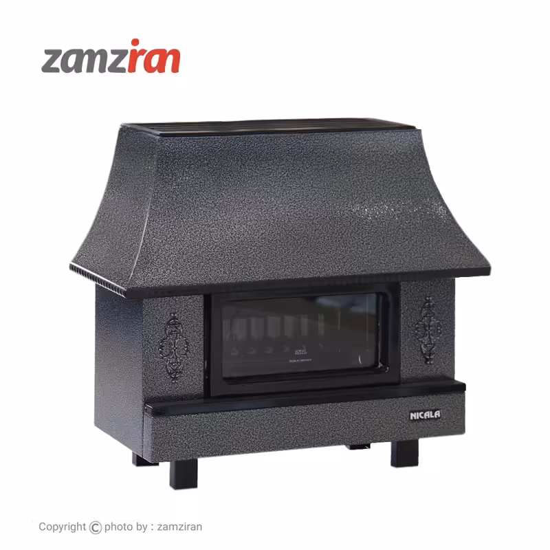 بخاری گازی شومینه ای نیک کالا مدل سیما MC22