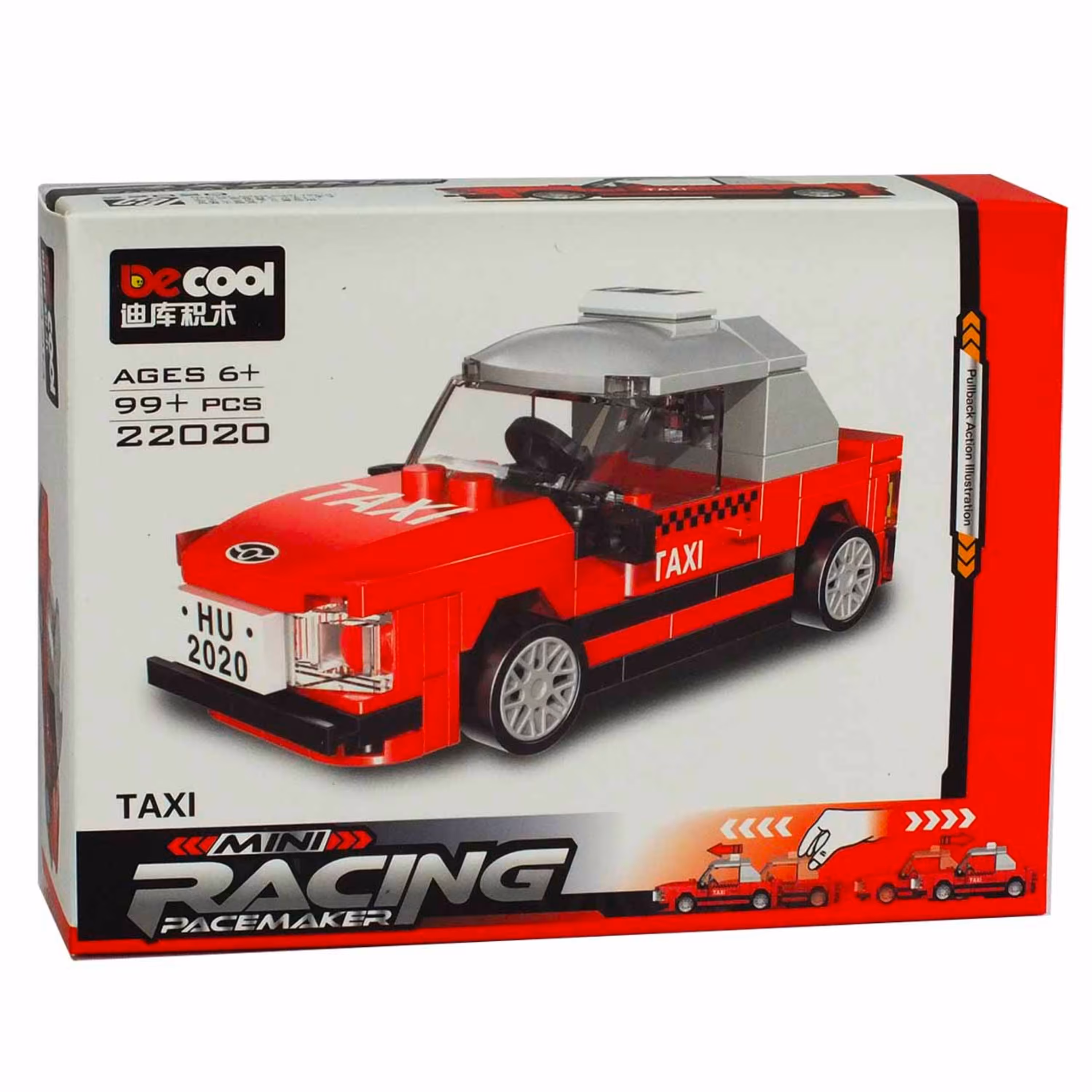 لگو   تاکسی عقب کش -666-DECOOL 22020