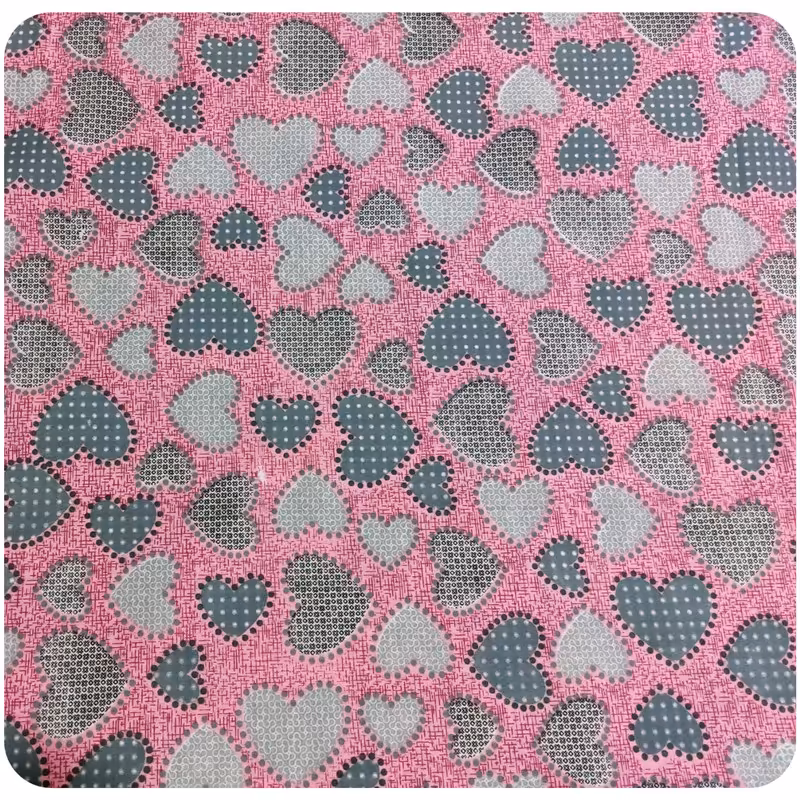 پارچه ملحفه مدل قلبی کدS03