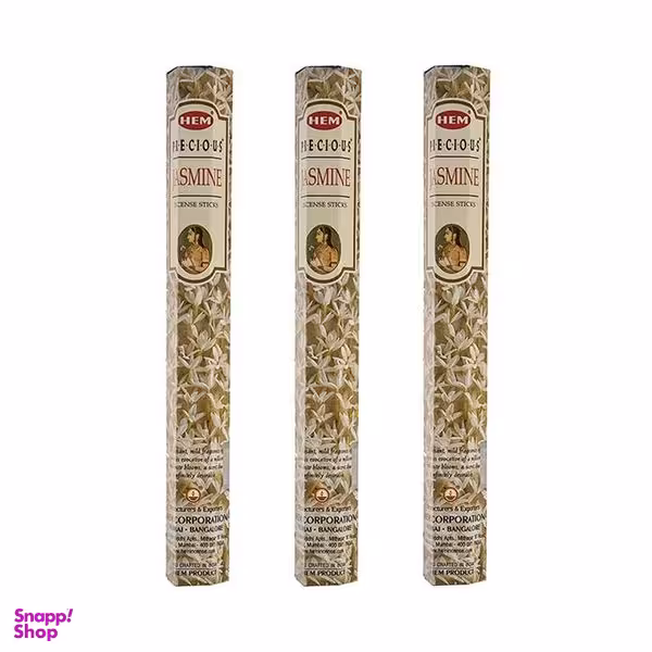 عود خوشبو کننده هم مدل JASMINE بسته 3 عددی