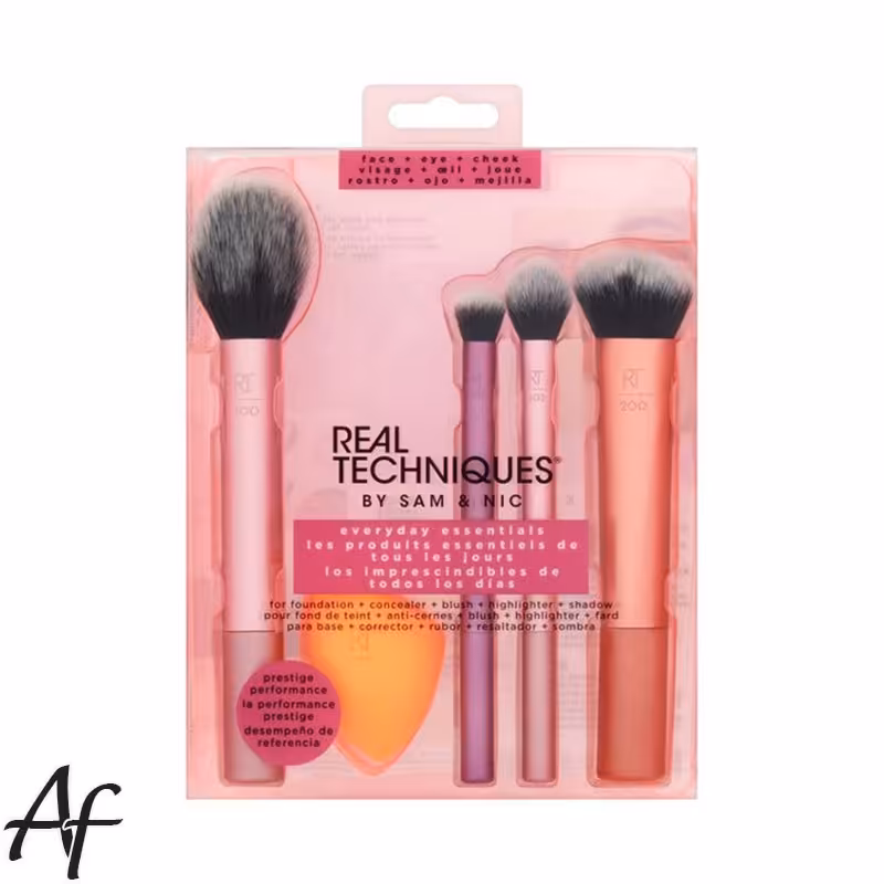 ست برس آرایش 5 عددی پد دار ریل تکنیک