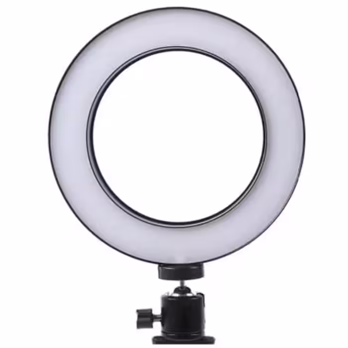 رینگ لایت رومیزی آینه دار 6 اینچ Ring Light