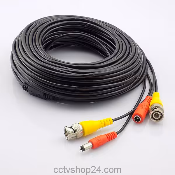 کابل آماده دوربین مداربسته 20 متری