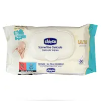 دستمال مرطوب کودک چیکو Chicco فاقد الکل 60 عددی