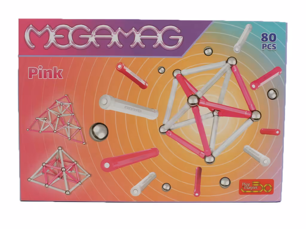 لگو مگنت مغناطیسی 80 قطعه مدل  Play Magnet