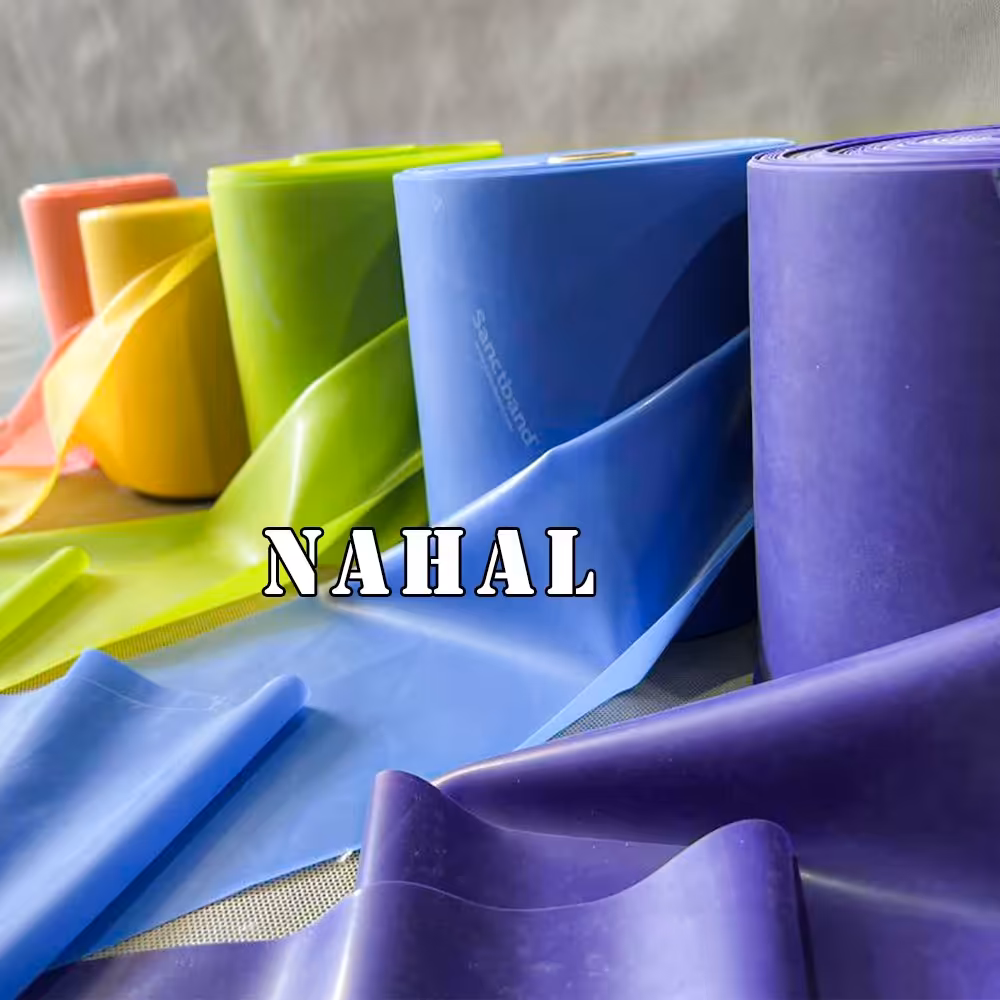 کش تراباند -رنگ صورتی - گرید 1-رولی 46 متری