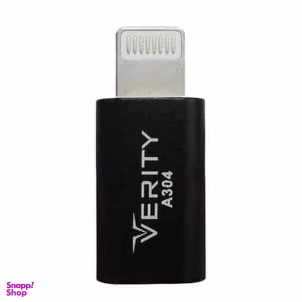 مبدل micro USB به لایتنینگ وریتی مدل A304