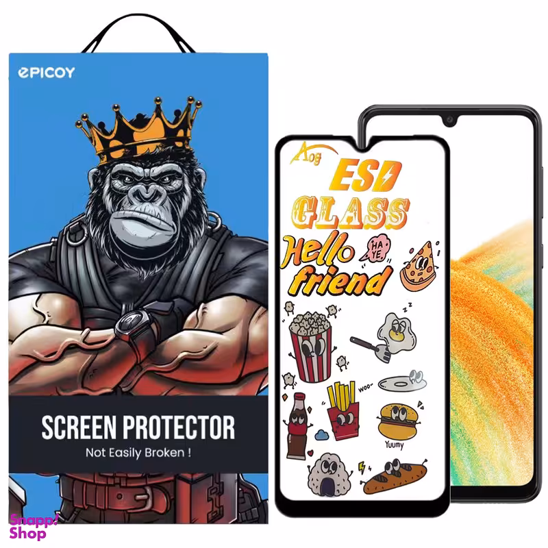 محافظ صفحه نمایش اپیکوی مدل ESD 2023 مناسب برای گوشی موبایل سامسونگ Galaxy A33 /A32 4G/A31/A30S/A22 4G/A30/A50/A50s/A40s/A20/M32 4G/M30s/F41/F22