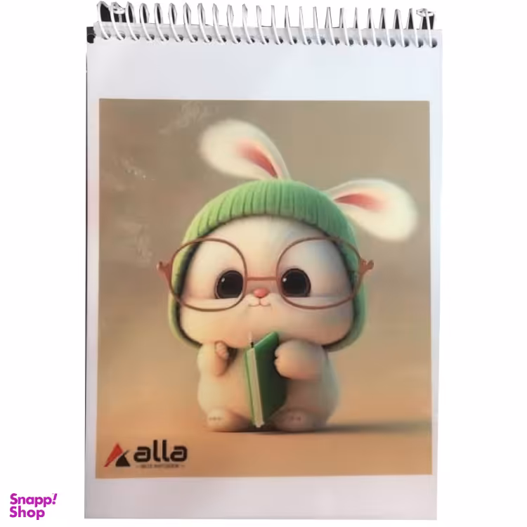 دفتر نقاشی 50 برگ آلا سایز A4 طرح cuter کد 31