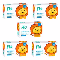 صابون بچه گلیسیرینه فلو مدل 1003 وزن 100 گرم مجموعه 5 عددی