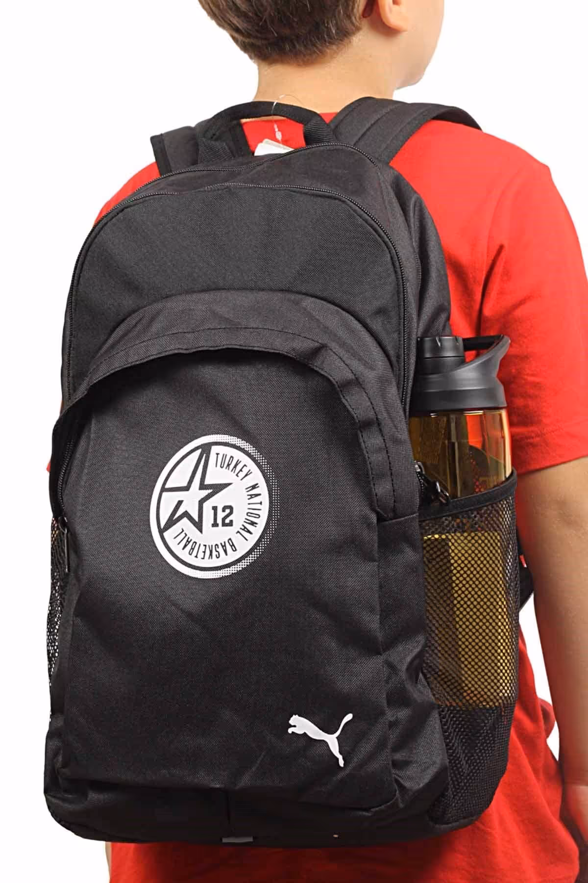 کوله پشتی مشکی مردانه و زنانه سیاه یونیسکس Turkey Nat 079814 01 Puma