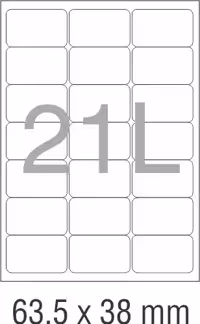 برچسب برش خورده 21 تکه نواجت