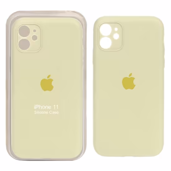 قاب گوشی سیلیکونی محافظ لنزدار اورجینال برای iPhone 11