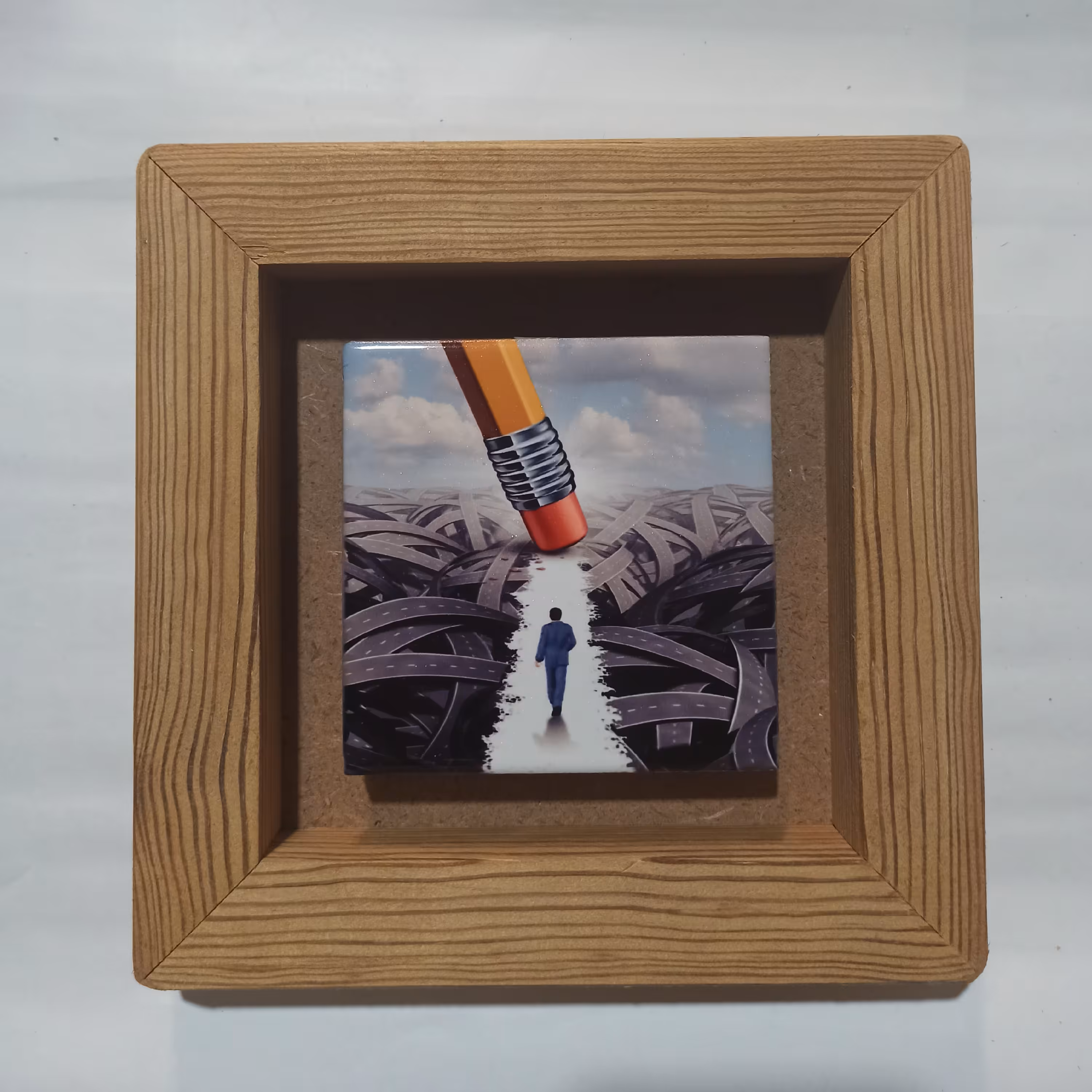 تابلو کاشی خدا ره میگشاید