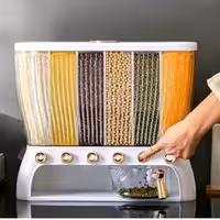 جا حبوباتی 6 خانه اکرولیک