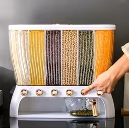 جا حبوباتی 6 خانه اکرولیک