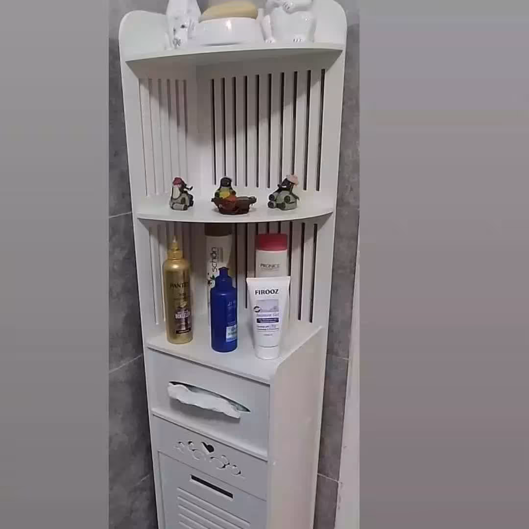 شلف حمام100سانتی pvc