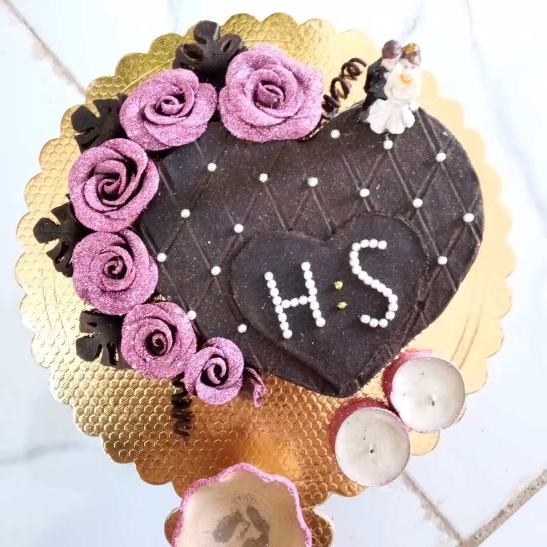 سینی حنا مدل قلب