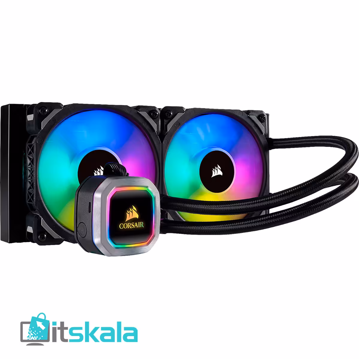 قیمت و خرید فن کورسیر مدل 240 H100i RGB PLATINUM | ITSKALA