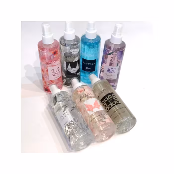 اسپری بادی اسپلش برندSidona با رایحه های متنوع و ماندگاری 48 ساعته