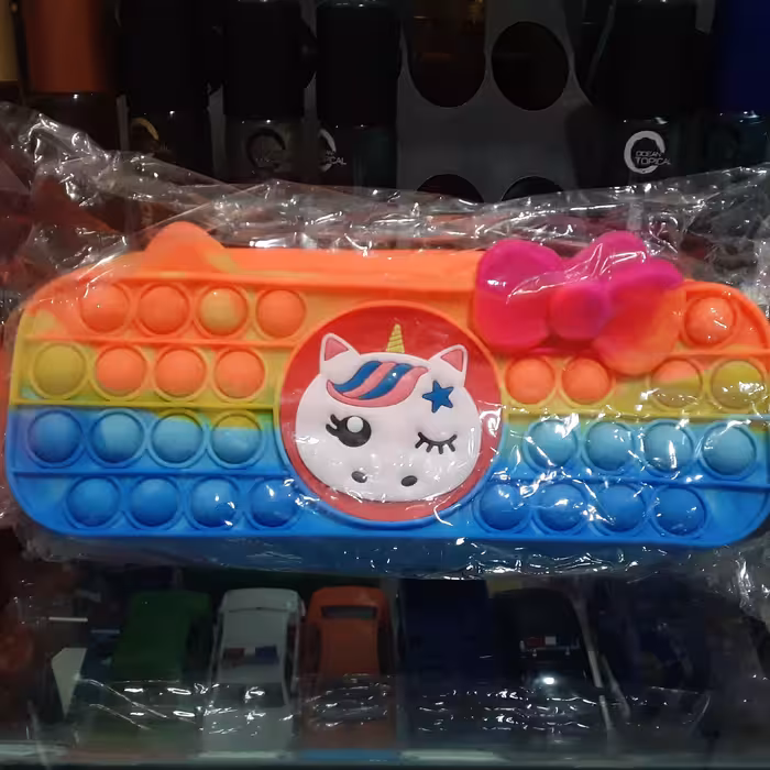 جامدادی پاپت رنگ نارنجی آبی جنس خوب