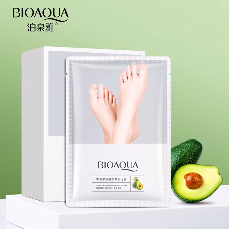 ماسک ورقه ای پا آووکادو بیوآکوا - BIOAQUA