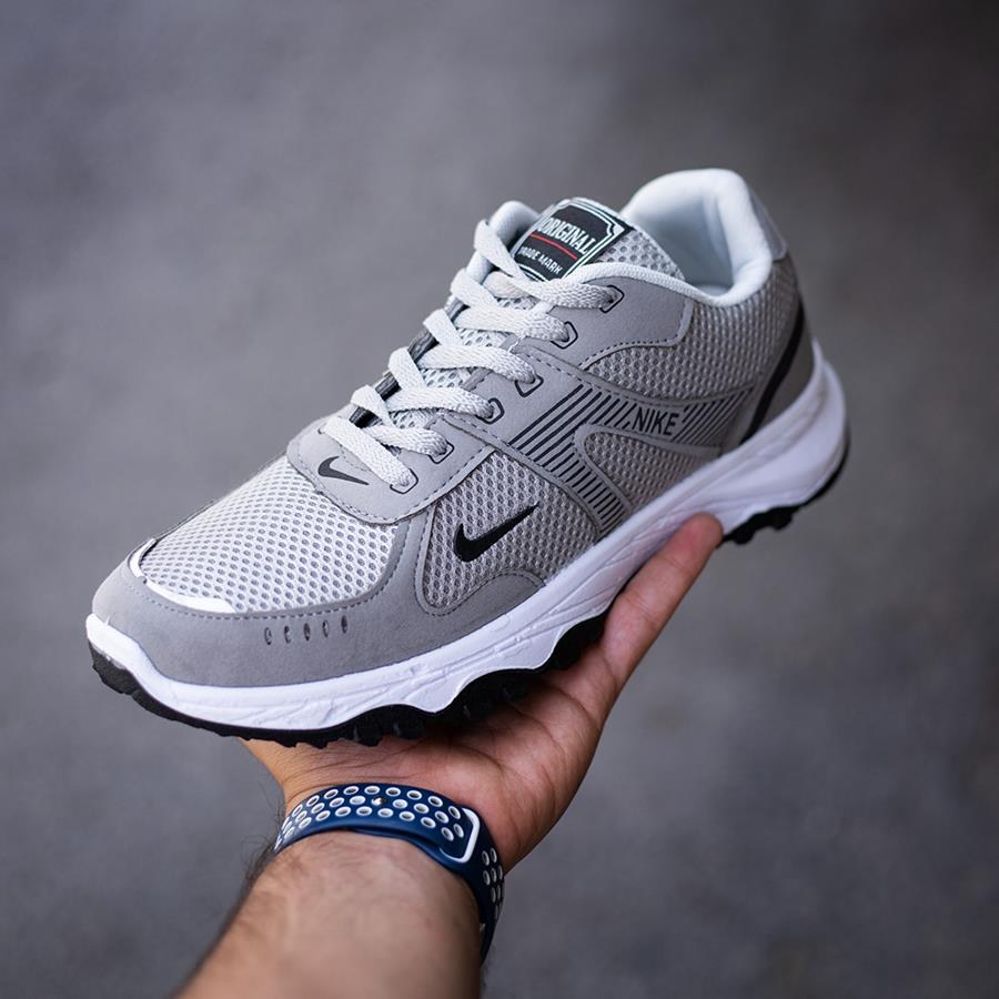 کفش مردانه NIKE GRAY مدل 2523(تخفیف ویژه با ارسال رایگان)
