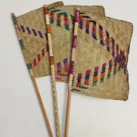 بادبزن حصیری بزرگ کبابی (پس کرایه)