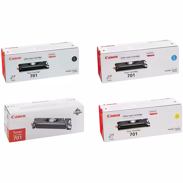 کیت کارتریج تونر لیزری کانن مدل 701