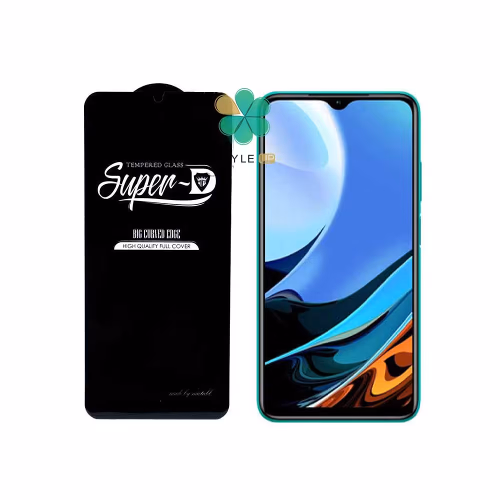 گلس گوشی شیائومی Xiaomi Redmi 9T تمام صفحه Super D