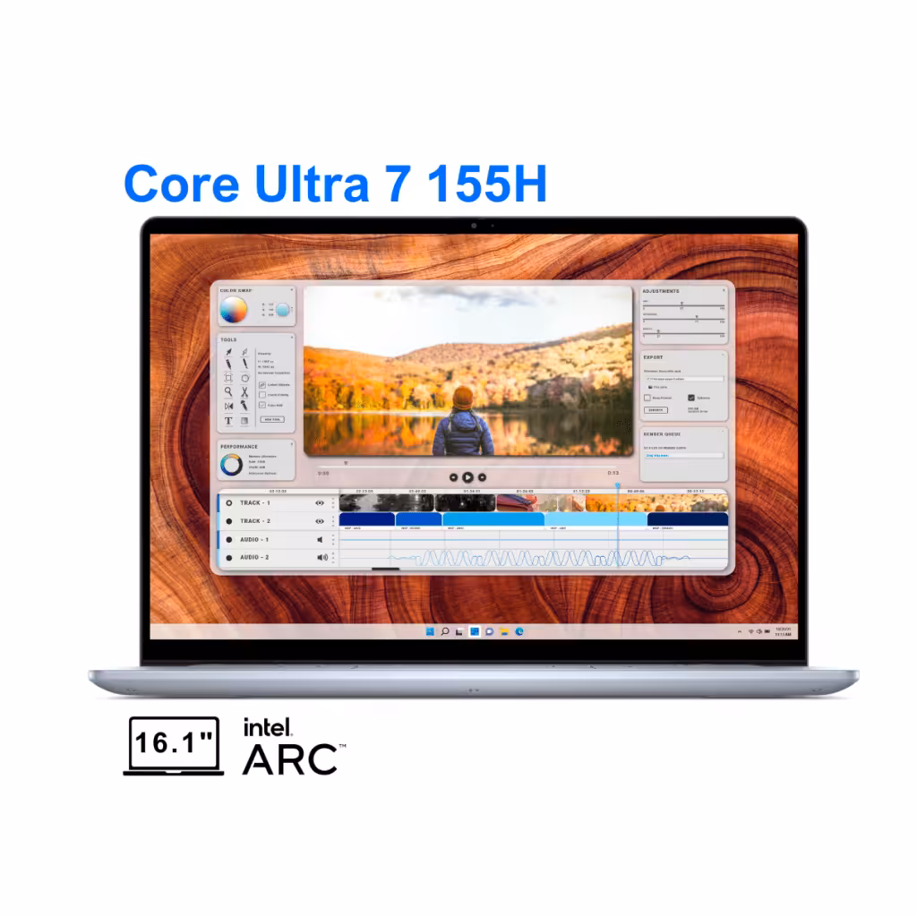 لپ تاپ  دل اینسپایرون مدل  Dell Inspiron 16 Plus 7640 U7 155H 32G 1T 2.5K 120Hz 2024