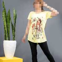 تونیک رنگی زنانه سابلوموشن (بوتیک ترگل)