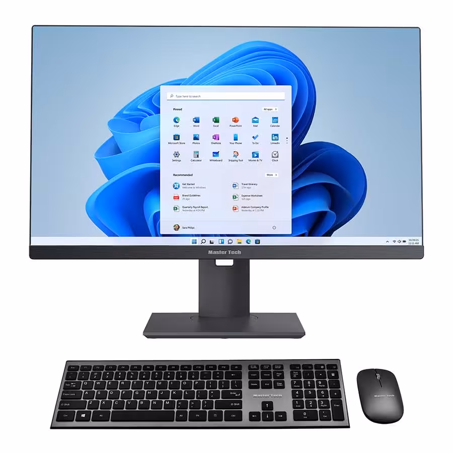 قیمت و خرید آل این وان 27 اینچ مسترتک ZX270-C58SB Core i5 10400/256GB SSD/8GB/Intel | یاس ارتباط