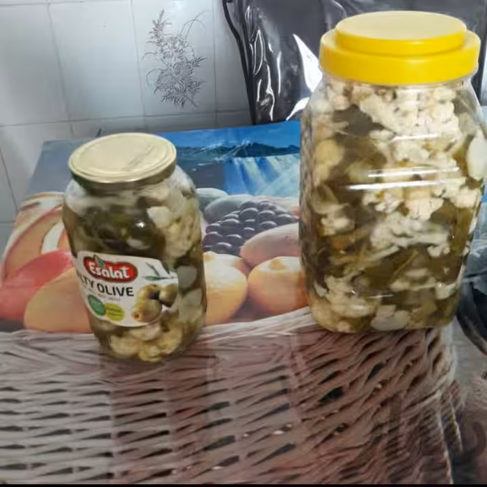 ترشی  نگینی وآرژانتینی  مخصوص هفت بیجار با طعم ملس وعالی وخوش مزه 