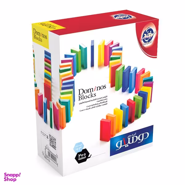 بازی فکری لبخند دومینو 200 قطعه