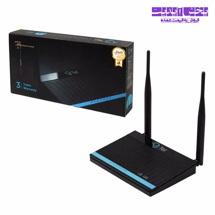 مودم روتر دو آنتن U.TEL A304  ADSL2   150mbps