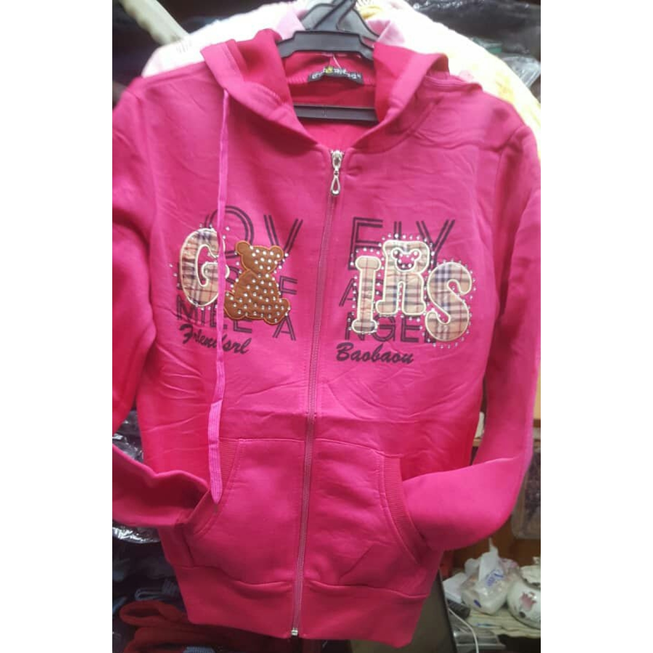 سویشرت دخترانه طرح GIRS
