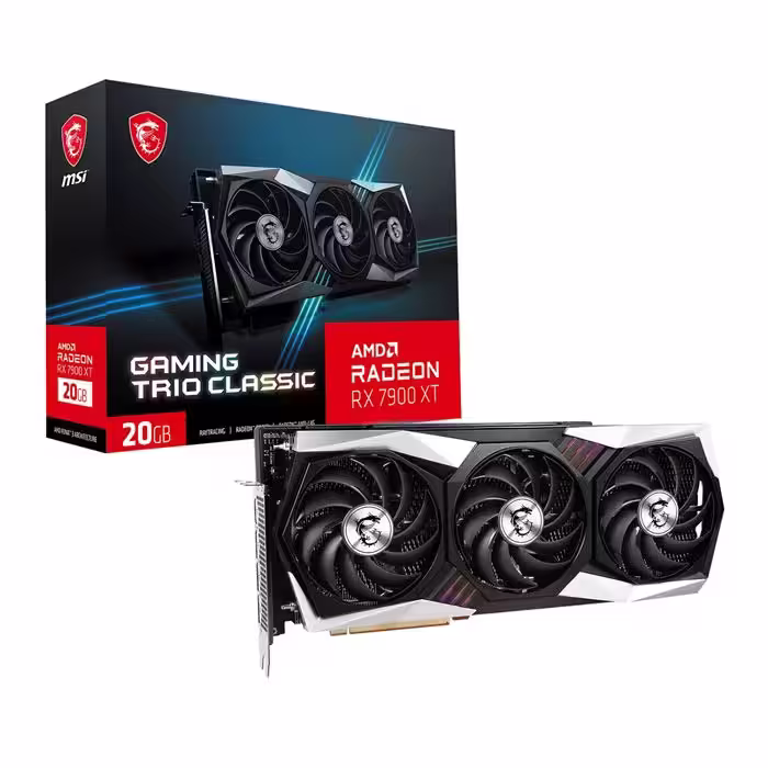 کارت گرافیک ام اس آی MSI Radeon RX7900 XT GAMING TRIO CLASSIC 20G