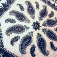 سفره قلمکار  (1💐1متر)ریشه دار.